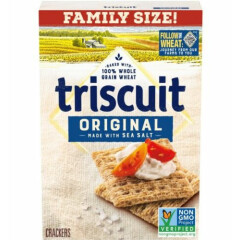 Triscuit Original Whole Grain Wheat Crackers, 12.5 Oz