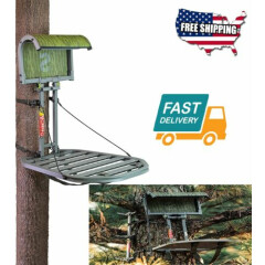 Outdoor Sport Hanking Hunting Camping Tree stands seat Dual Axis Hang-On Camo