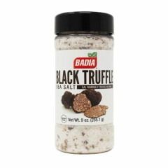 9 oz Jar Badia Black Truffle Sea Salt Gourmet Seasoning /Sal MarinaTrufas Negras