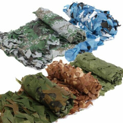 Woodland Camouflage Netting Military Camo Hunting Shooting Hide Cover Net