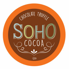 Soho Chocolate Truffle Hot Chocolate Pods for Keurig K-Cup Brewers, 40 Count