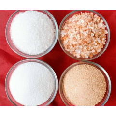 Himalayan Pink Sea Salt Fine & Coarse Grain 5g - 100Lbs Bulk Food & Bath Grade 