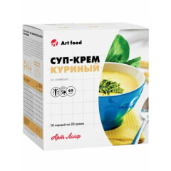 Soup-puree with chicken Enriched with vitamins set of 10 pcs. Art Life