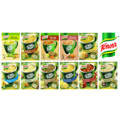 KNORR Cup a Soup Instant Soup with Croutons & Noodles Wide Selection of Flavors