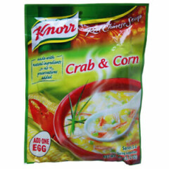 KNORR CHINESE CRAB & CORN PACKET SOUP