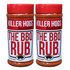 Killer Hogs The BBQ Rub Barbecue Seasoning 16 oz (2 Pack)