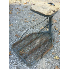 Hunting Tree Stand 1 man steel 18'' wide deer hang on seat LOCAL PICKUP ONLY