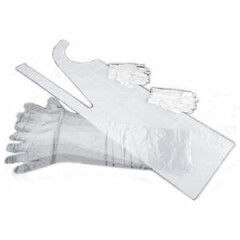 Allen Game Cleaning/Field Dressing Kit w/Gloves/Apron/Bag White/Clear 5100