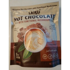 Paleo Laird Superfood 8 oz Hot Chocolate Functional Mushrooms Vegan DFGF SoyFree