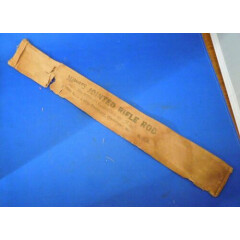 Vintage Marbles Jointed Rifle Rod Canvas Sleeve- No. 9828 .28 Caliber and Up 36"