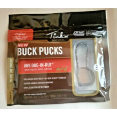 3 Pack Tink's #69 Doe-In-Rut Buck Pucks NOS