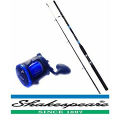 Shakespeare Boat Rod Combo With GFC PRE SPOOLED multiplier reel