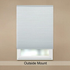 Home Decorators Snow Drift Corded Cellular Shade 30 3/4 in. W x 72 in. L