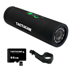 TACTACAM 5.0 Hunting Action Camera + Under Scope Rail Mount & 64GB MicroSD Card