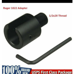 Ruger 1022 10/22 Thread Barrel Adapter 1/2-28 1/2"x28