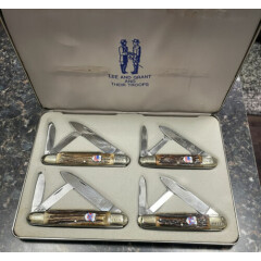 Kissing Crane Germany. Set Of 4 With Case