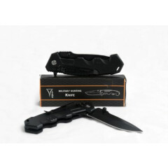 (9Unit)Folding hunting knife for camping military and daily use