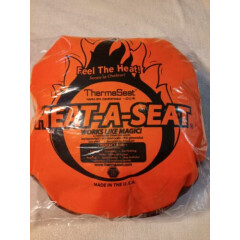 Therm-a-Heat-a-seat 17" Dia Blaze Orange New 
