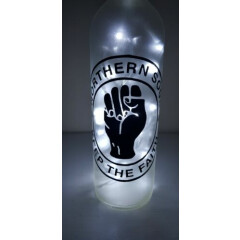 Northern Soul Bottle Lamp