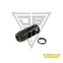 DB TAC 45 Compact Competition Muzzle Brake .578-28 (37/64x28) With Crush Washer