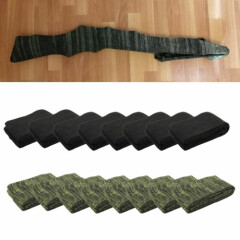 16Pack Shotgun Rifle Sock 54" *4" Gun Socks Sleeve Protector Storage Covers Kit