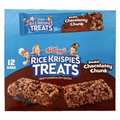 Rice Krispies Treats Big Bar, Double Chocolate Chunk Pack Of 12 - 3oz each pc