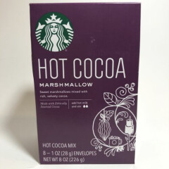 Starbucks Hot Cocoa Mix Marshmallow 8-1 oz Envelopes EXP 03/2022