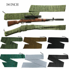 140cm 54in Gun Sock Silicone Treated Rifle Cover Shotgun Storage Gun Sleeves