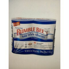 BUMBLE BEE SOLID WHITE ALBACORE TUNA 5 OZ (PACK OF 8 CANS) GREAT DEAL!