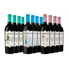 Middle Sister Mixed Red Wine Pack 12 Bottles