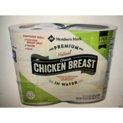 Member's Mark Premium Chunk Chicken Breast 6 Pack 12.5 oz 6 Cans No MSG Premium