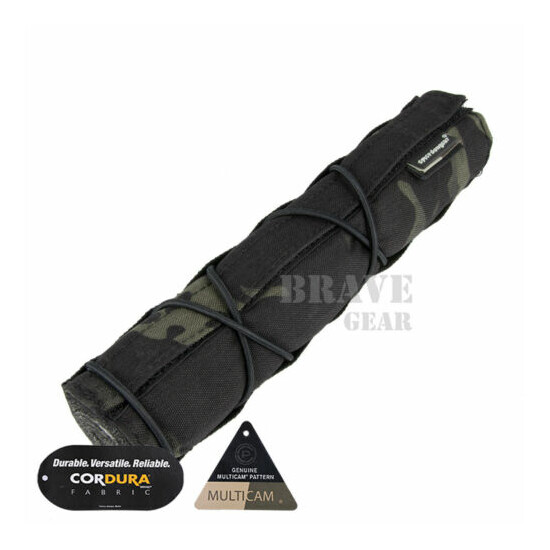 Emerson 8.5" 22cm Muffler Protecter Cover Mirage Suppressor Case Resists Heat image {16}
