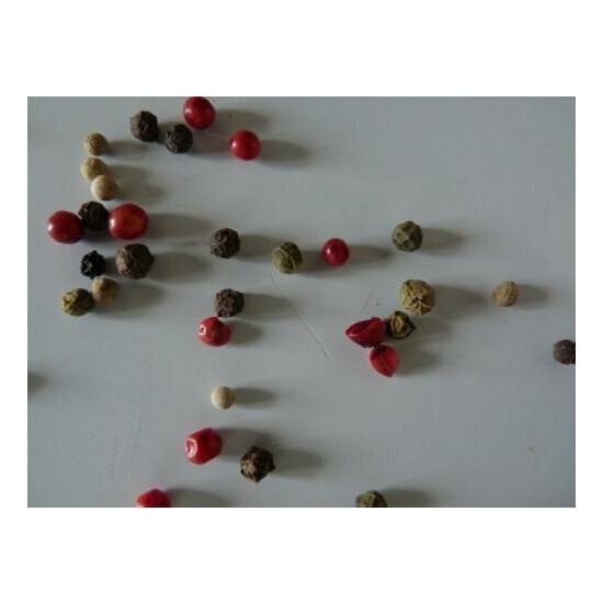 Mixed 5 Berries 40 G Pepper Black White Green Berries Roses Pepper Jamaica image {3}