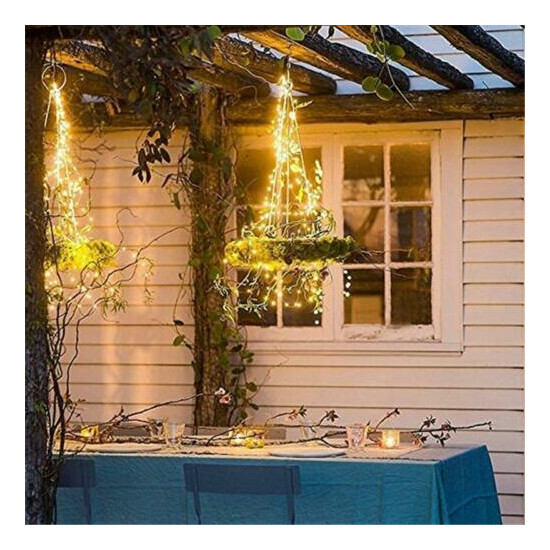 1pcs Copper Colorful Led Fairy Lights 2m Leds Cr2032 Button Battery Operated Thumb {10}