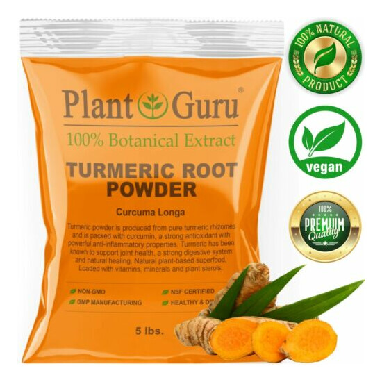 Turmeric Root Powder Curcumin Curcuma Longa Pure Natural Bulk Spice ALL SIZES image {3}