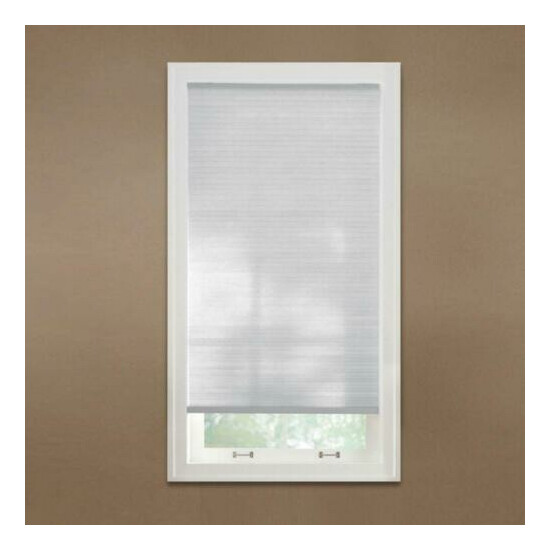 Home Decorators Snow Drift Corded Cellular Shade 30 3/4 in. W x 72 in. L image {2}