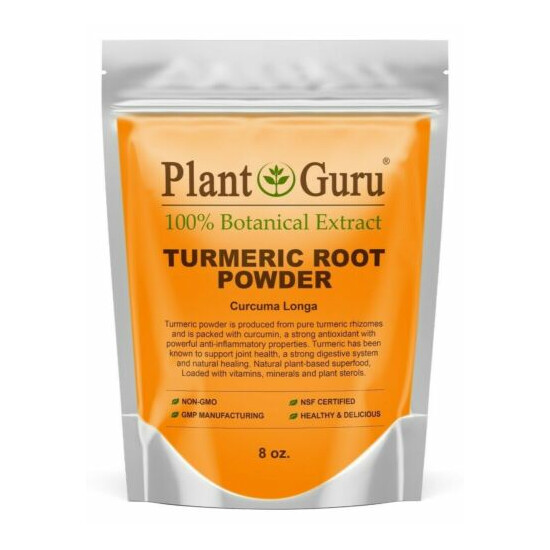 Turmeric Root Powder 8 oz. Curcumin Curcuma Longa Raw Pure Tumeric Spice  image {8}