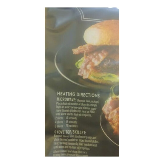 Hormel Black Label Fully Cooked Bacon 72 slices - pack of 2 Thumb {3}