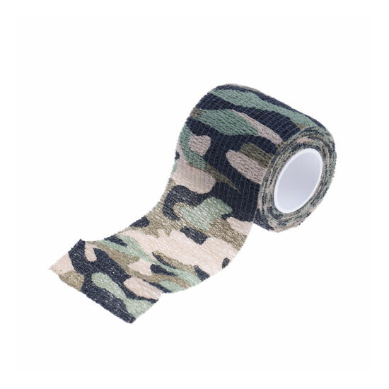 5Cm X 4.5M Waterproof Hunting Camouflage Camouflage Stealth Tape Elasticity P H2 image {19}