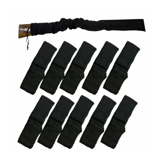 10 Pack 54" Rifle Gun Sock Cover Knitted Shotgun Sleeve Carrier Dust Protective image {1}