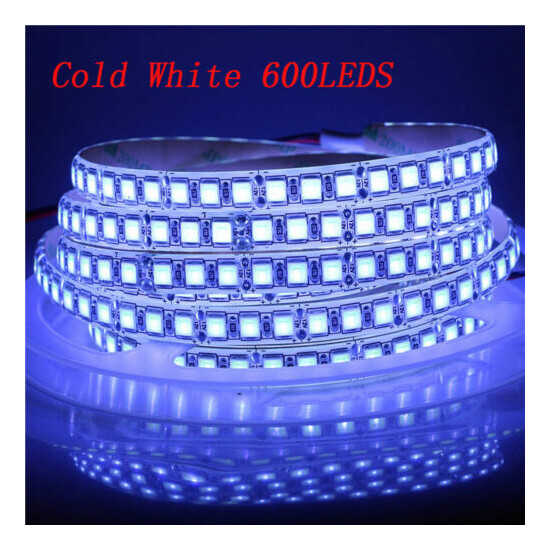 5M SMD 2835 3014 5050 5630 5054 LED Strip Light 600 LEDs Diode Ribbon Tape LAMP image {45}