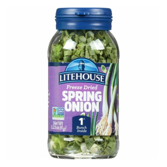 Litehouse Freeze Dried Spring Onion, 0.22 Ounce (1, 2 or 6-Pack Option) image {1}