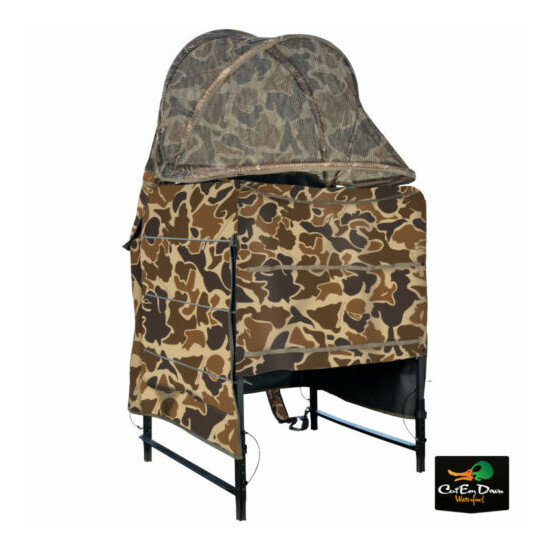 DRAKE WATERFOWL SYSTEMS CAMO GHILLIE SHALLOW WATER CHAIR BLIND  image {5}