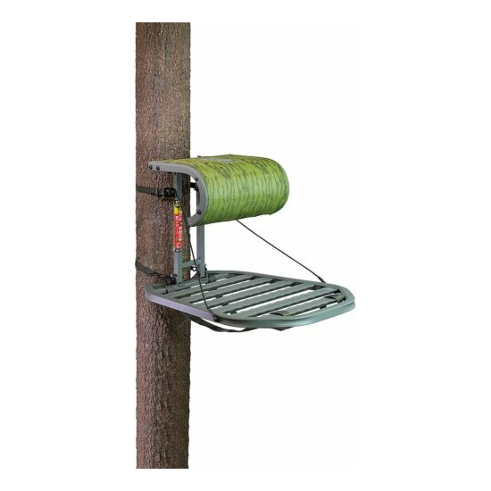 Outdoor Sport Hanking Hunting Camping Tree stands seat Dual Axis Hang-On Camo image {3}