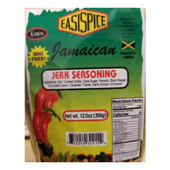 Karjos Easispice Jamaican Jerk Seasoning jerk rub 12.25oz image {2}