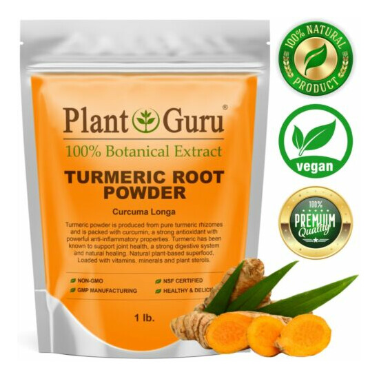 Turmeric Root Powder Curcumin Curcuma Longa Pure Natural Bulk Spice ALL SIZES image {6}