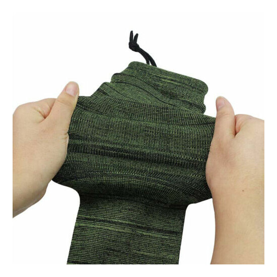 3pcs Green + 3pcs Black 54" Silicone Treated Gun Sock Protector Cover Bags Lots image {2}