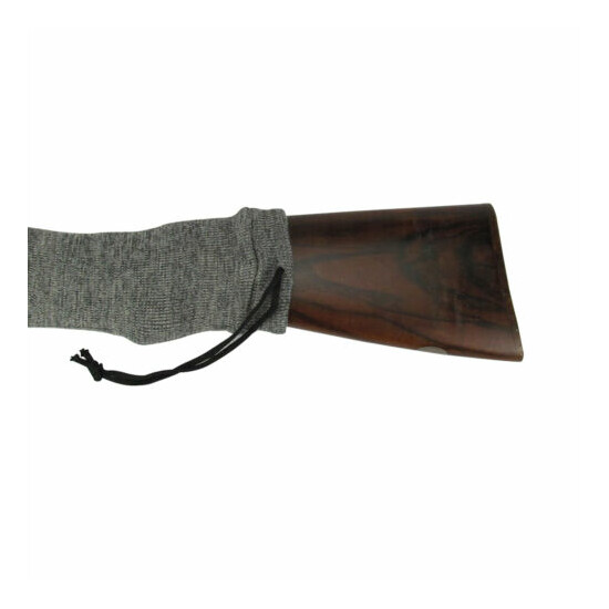 Tourbon 52" Rifle/Shotgun Silicone Treated Protection Socks Sleeves Bag Shooting image {23}