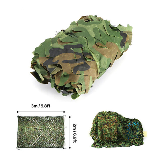 1.5X5M/7M Outdoor Camp Camouflage Nets Hunting Blinds Shooting Shelter Woodland  image {8}
