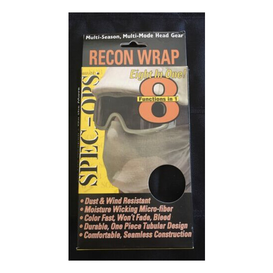 Spec- Ops, 8 In 1 Recon Wrap, Black. image {1}